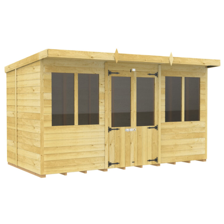 Holt 12' x 7' Alexander Pressure Treated Summer House