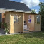 14' x 8w' Martel | 44mm Log Cabin REDUCED HEIGHT