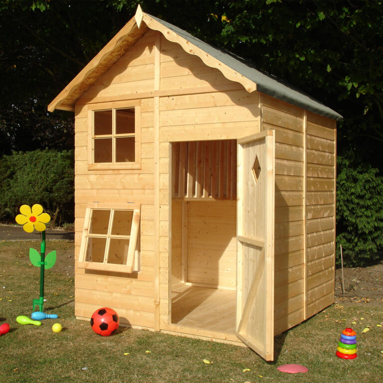 5'3 x 5'6 Shire Croft Wooden Garden Playhouse