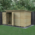 10' x 6' Forest Beckwood 25yr Guarantee Shiplap Pressure Treated Shed