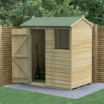 6' x 4' Forest Beckwood 25yr Guarantee Shiplap Pressure Treated Shed