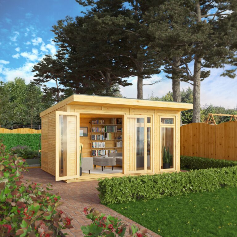 Edwinstowe 4m x 3m Premium Insulated Garden Room with modern design