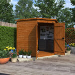 6'x6' Tiger Windowless Corner Shed - A Durable Storage Solution