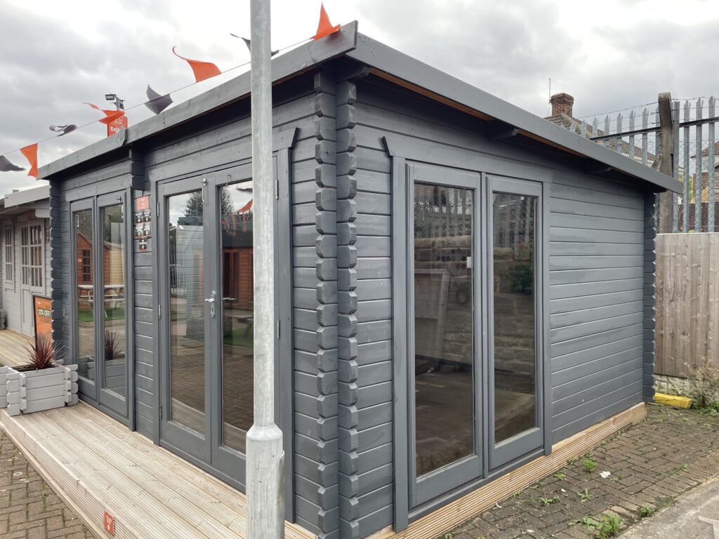 Tiger Optima 44mm Log Cabin Outside side view