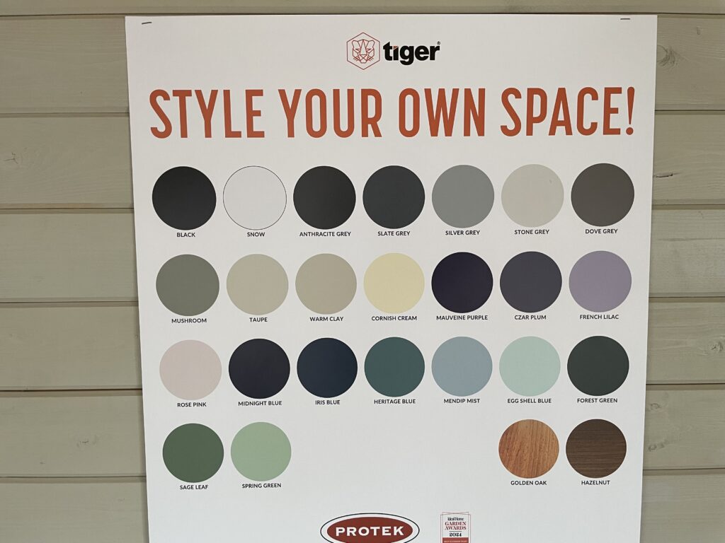 Tiger Optima 44mm Log Cabin Protek Treatment Options