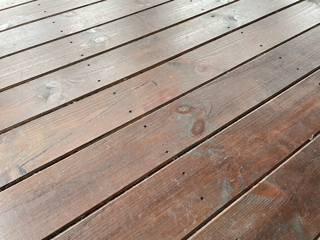 Timber floorboards showcasing rich grain and texture